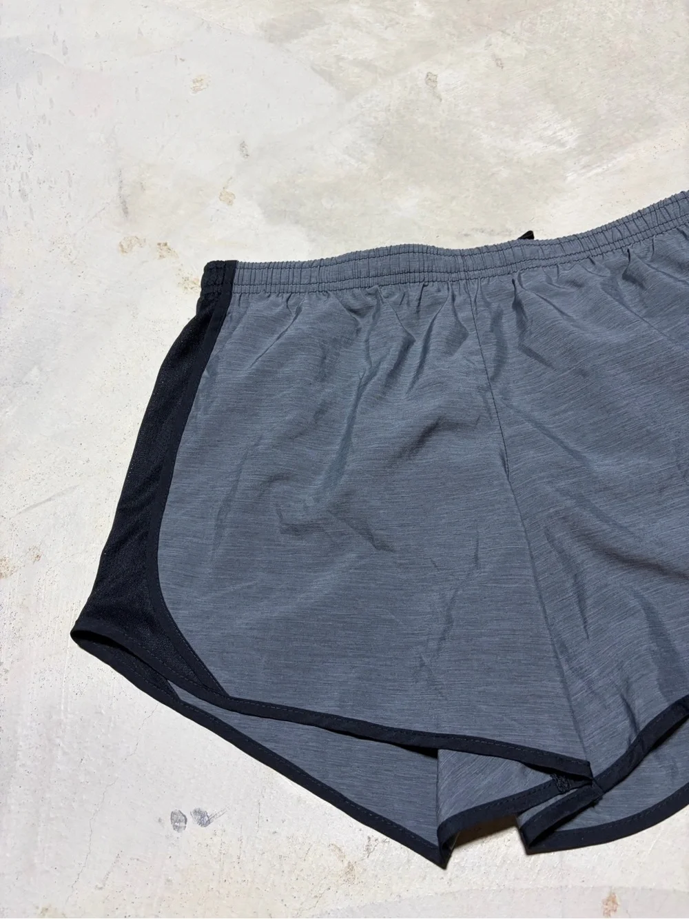 Nike Grey and Black Athletic Shorts xl
